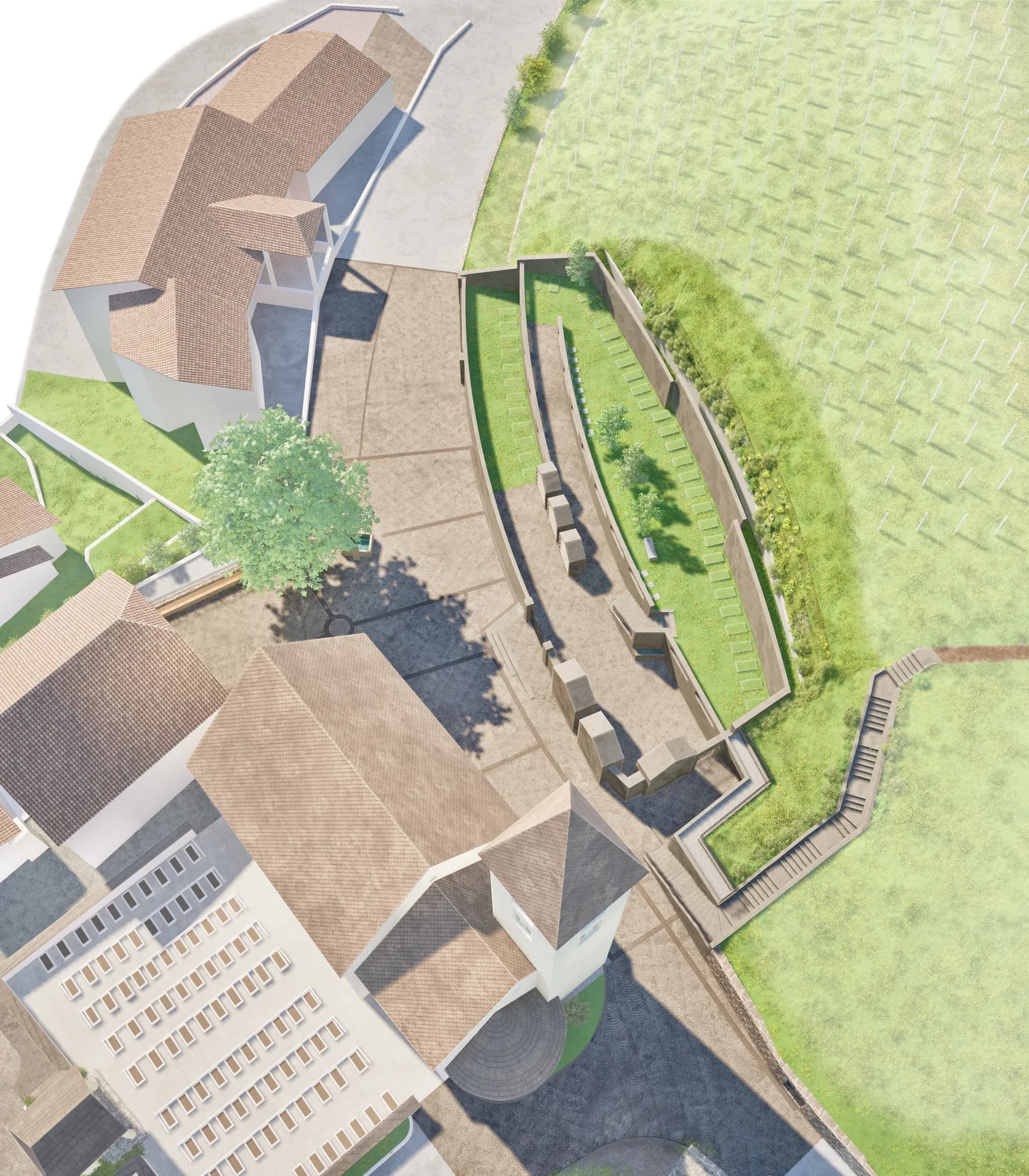 Neuer Friedhof Völser Aicha, Völs am Schlern — 3