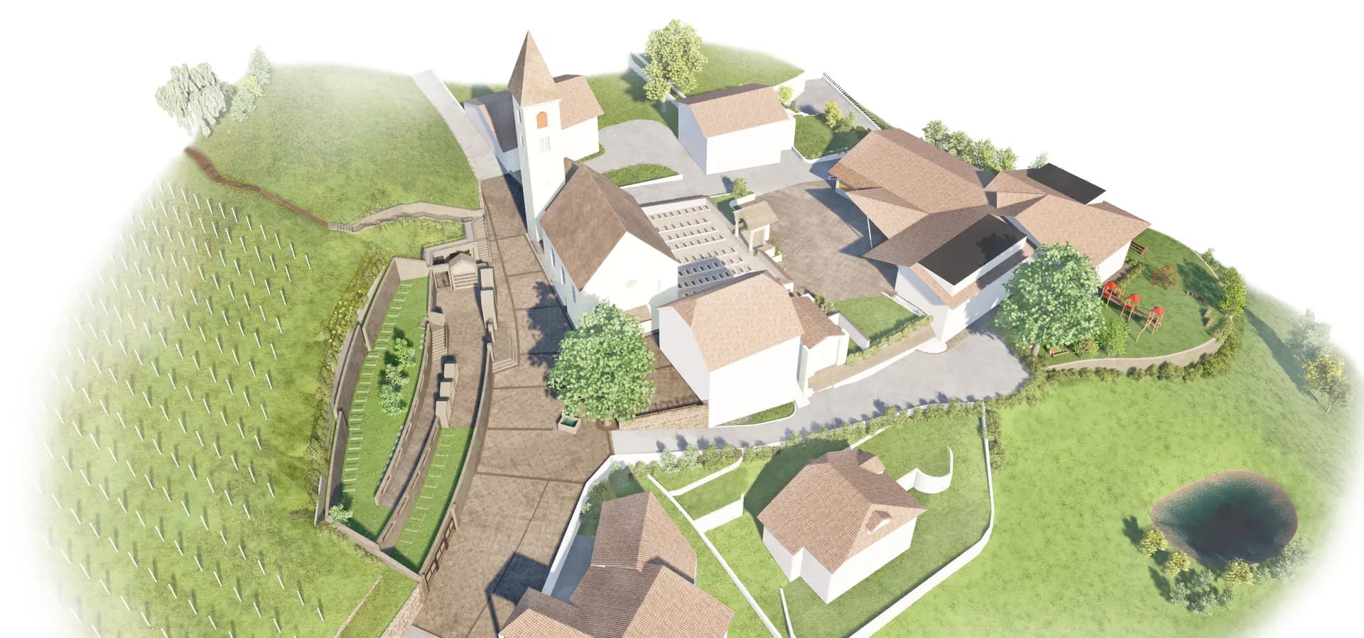 Neuer Friedhof Völser Aicha, Völs am Schlern — 5