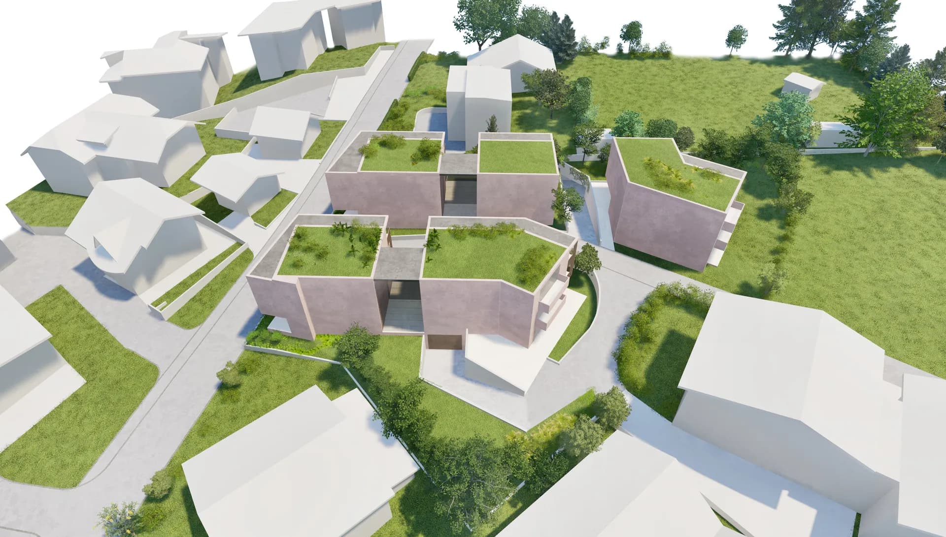 Vorstudie Wohnbebauung, Reischach-Bruneck — 2