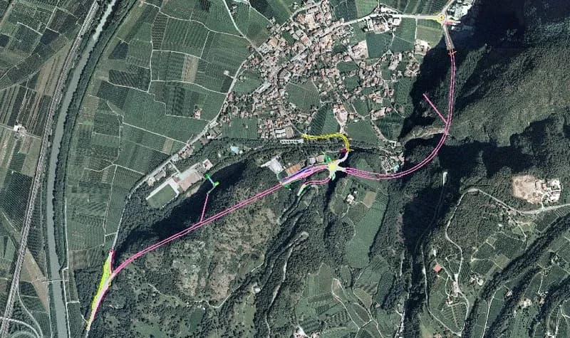 Machbarkeits- und Umweltverträglichkeitsstudie Umfahrung, Auer — 1