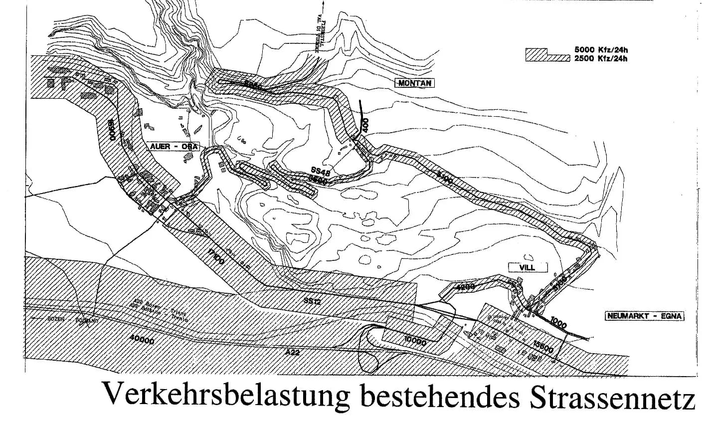 Machbarkeits- und Umweltverträglichkeitsstudie Umfahrung, Auer — 2